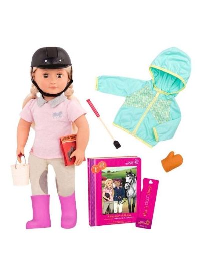 صورة دمية ركوب خيل  فاخرة تميرا مع كتاب 